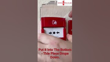 How To Change A Break Glass On A Fire Alarm