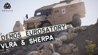 Eurosatory 2022 _ Démonstrations Vlra & Sherpa