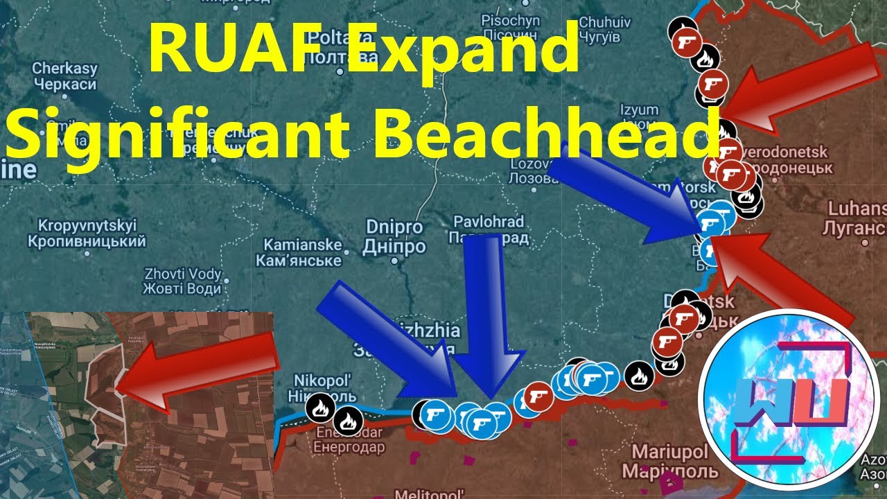 RUAF Expand Significant Beachhead | AFU Send One Armored Company After ...