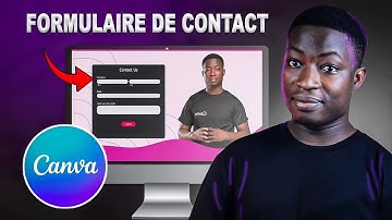 Ajouter un Formulaire de Contact à votre Site Web Canva | Créer un site web avec Canva en 2024