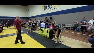 BJJ jiu jitsu advanced nogi round. double elimination. girl vs girl final