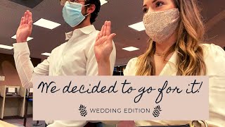 Quarantine Wedding?! We Decided to Go For It!