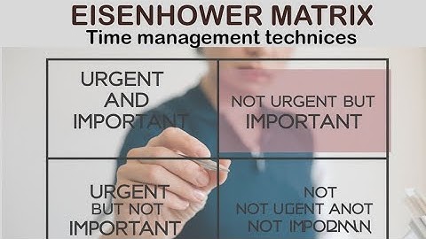 Time Management Magic: How to Use the Eisenhower Matrix