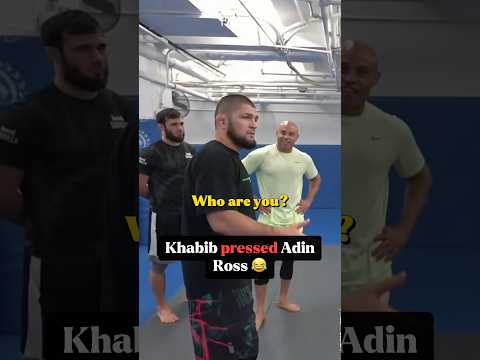 Khabib pressed Adin Ross