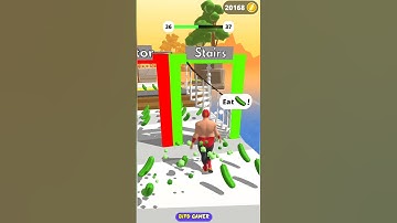 Fat 2 Fit 🥒🍔🥕 New Update!! Gameplay Walkthrough Trailer Android,iOS New Game Max level #shorts