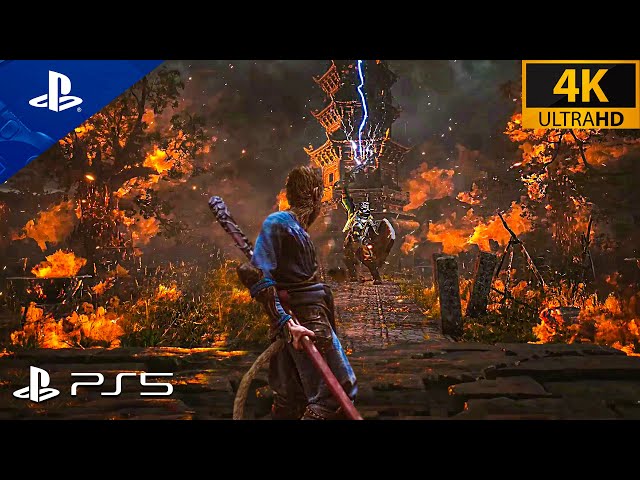 JOGO DO MACACO ganha novo GAMEPLAY ESPETACULAR - Black Myth Wukong 