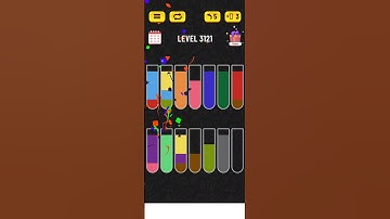 Water sort puzzle - Level 3121 #puzzle #games #watersortpuzzle #level #gaming #gameplay #watersort