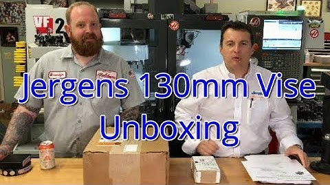 Jergens 130mm vise unboxing #jergensworkholding #vise