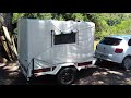 Carretinha fazendinha Camping - Mini Trailer