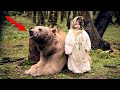 Дикий медведь забрал неизлечимую болезнь у  маленькой девочки