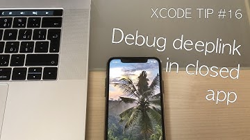 How to debug deep links in the closed app | Xcode Quick Tip #16