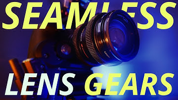 Add SEAMLESS Follow Focus Gears to ANY PHOTO LENS
