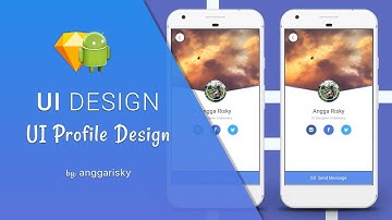 Profile UI Sketch App to Android XML Tutorial