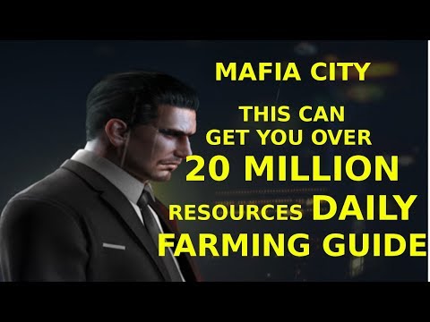 Mafia City   Farming Guide