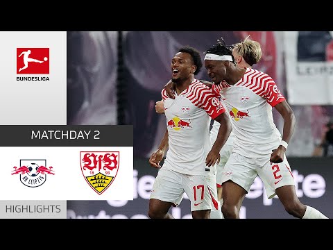 RB Leipzig VfB Stuttgart Goals And Highlights