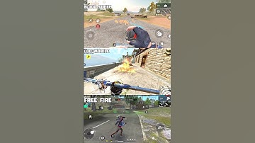 Molotov In CodM Vs Free Fire Vs Blood Strike #freefire