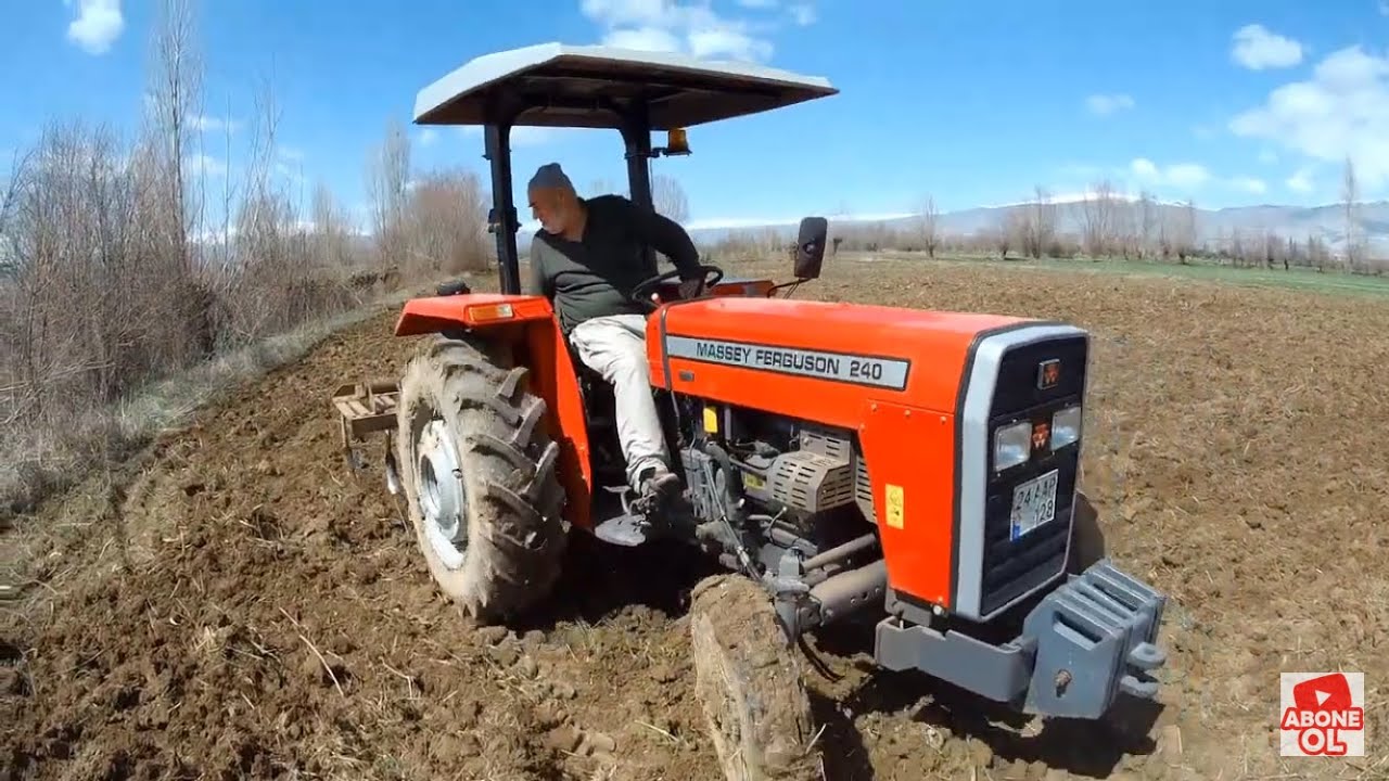 Dede Massey Ferguson 240 ın Hakkıni Veriyor