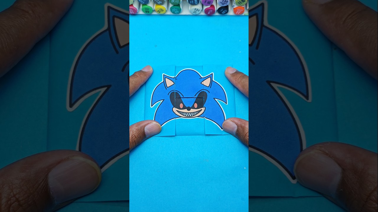 Shin Sonic Tapes Folding Paper Puzzle