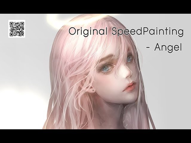 Painting tutorial - Angel (Slow version)