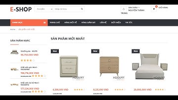 Source code đồ án website bán hàng nội thất sử dụng laravel framework 9