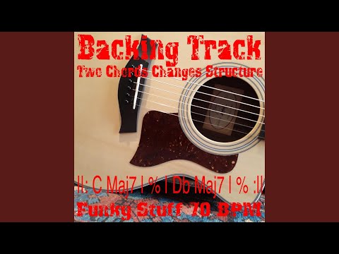 Backing Track Two Chords Changes Structure C Maj7 Db Maj7