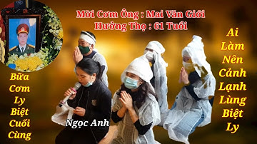 🔴 Ngọc Anh Mời Cơm Ông Mai Văn Giới - Hưởng Thọ 61 Tuổi - 0978.568.711