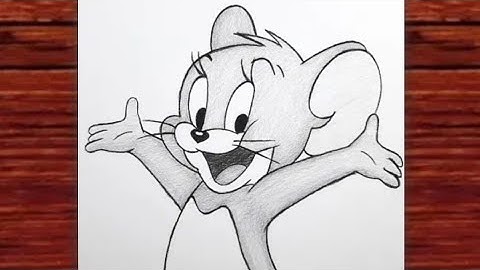 How To Draw Jerry | Tom and Jerry Drawing | cartoon drawing 