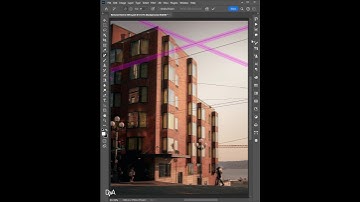 Remove Impossible Power Lines in #photoshop #shorts #fyp