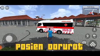 Beginilah Jika Supir Bus Disuruh Membawa Pasien Darurat dengan Ambulans  | Bus Simulator Indonesia screenshot 4