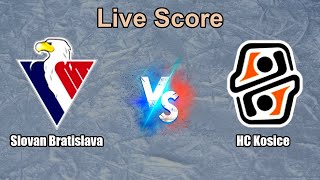Slovan Bratislava vs HC Kosice Live Score - Slovakia Tipos Extraliga screenshot 2
