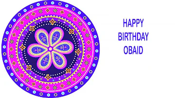 Obaid   Indian Designs - Happy Birthday