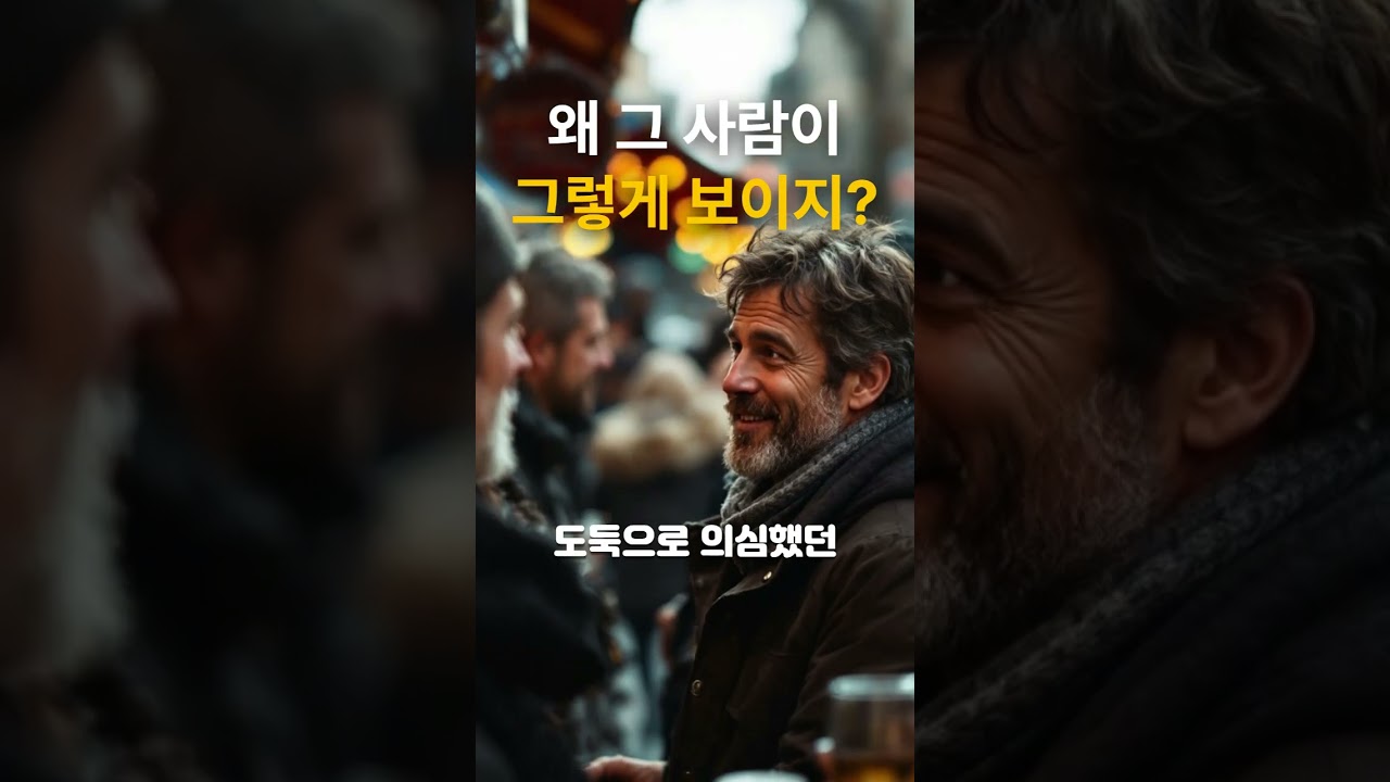 왜 그사람이 그렇게 보이지?  