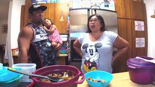Husband and wife talk 90s Porn stars