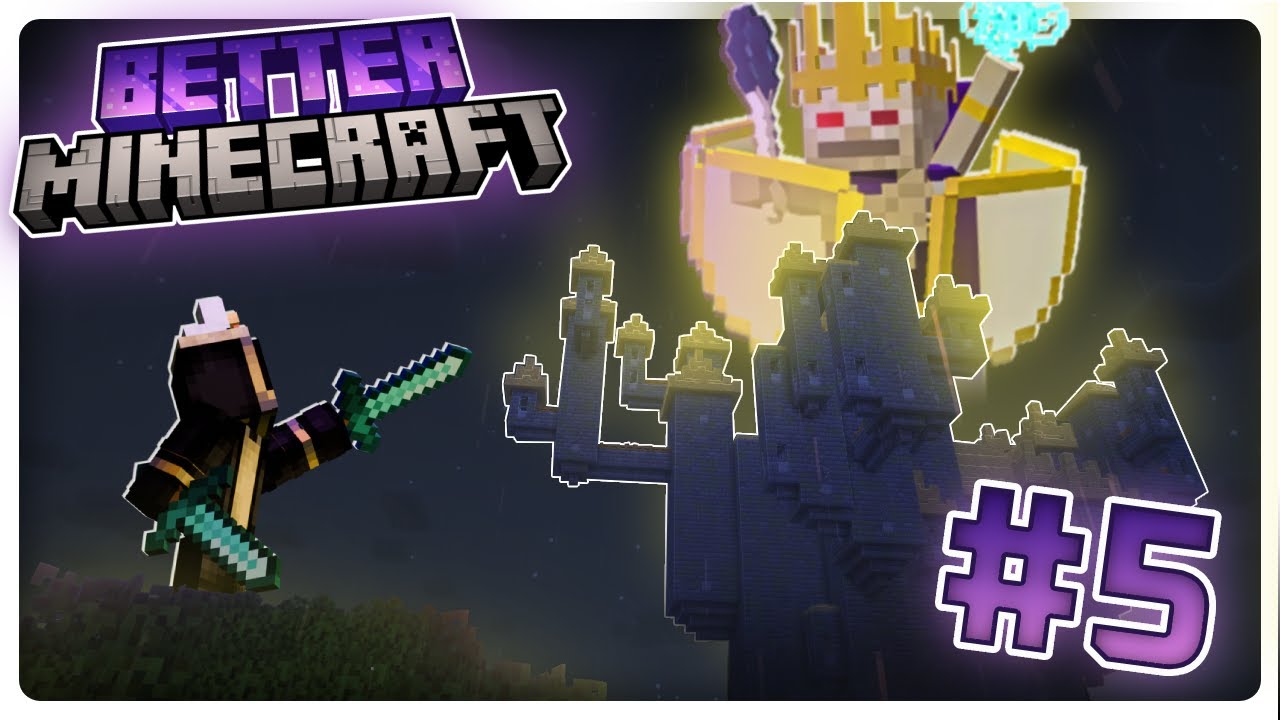 ENFRENTAMOS AL LICH KING 💀👑 | BETTER MINECRAFT #5 ⛏️✨