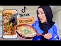 I Tried TikTok Suhoor Recipes Turkish Recipe