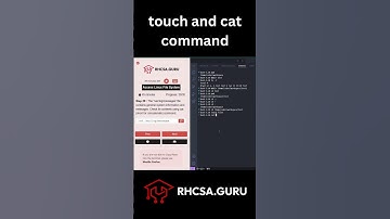 Create a File with touch and Read It with cat | Linux Quick Tip!