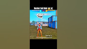 hacker hai bhai hacker 😨☠️#freefireshorts #hacker #ajjubhai#laughchallenge #shortsfeed#Ravinamdevff