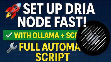 🔥 Set Up a Dria Node in Minutes | Full Automated Script + Ollama Install