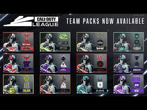 AVAILABLE NOW — Team Packs for the Call of Duty League 2021 Season
