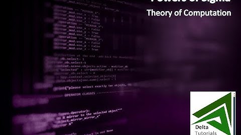 Theory of Computation: Powers of Sigma