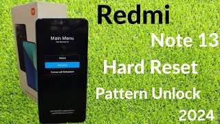 How To Hard Reset Xiaomi Redmi Note 13