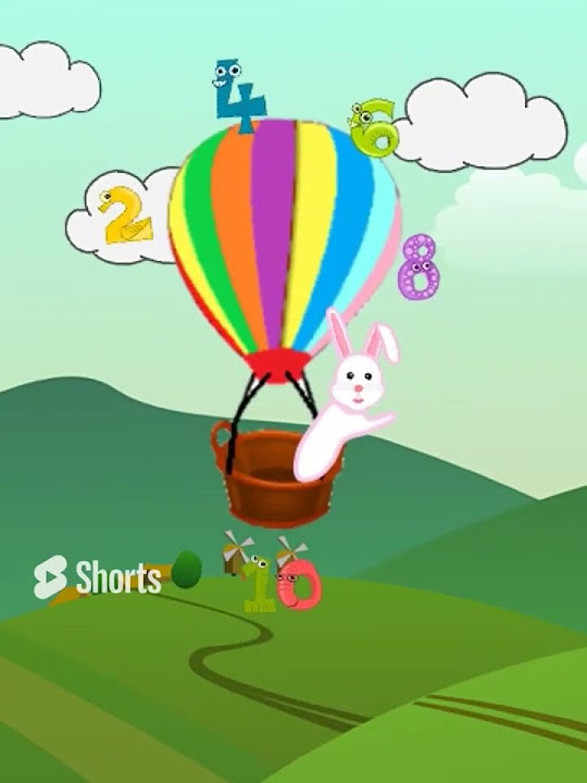 Number time counting in 2 s 2 4 6 8 10 in the air balloon youtube