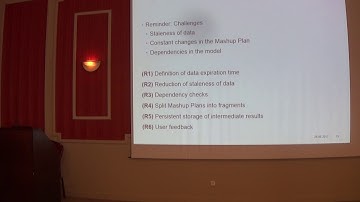 SummerSOC 2017 “Partial Execution of Mashup Plans During Modeling Time”, Pascal Hirmer