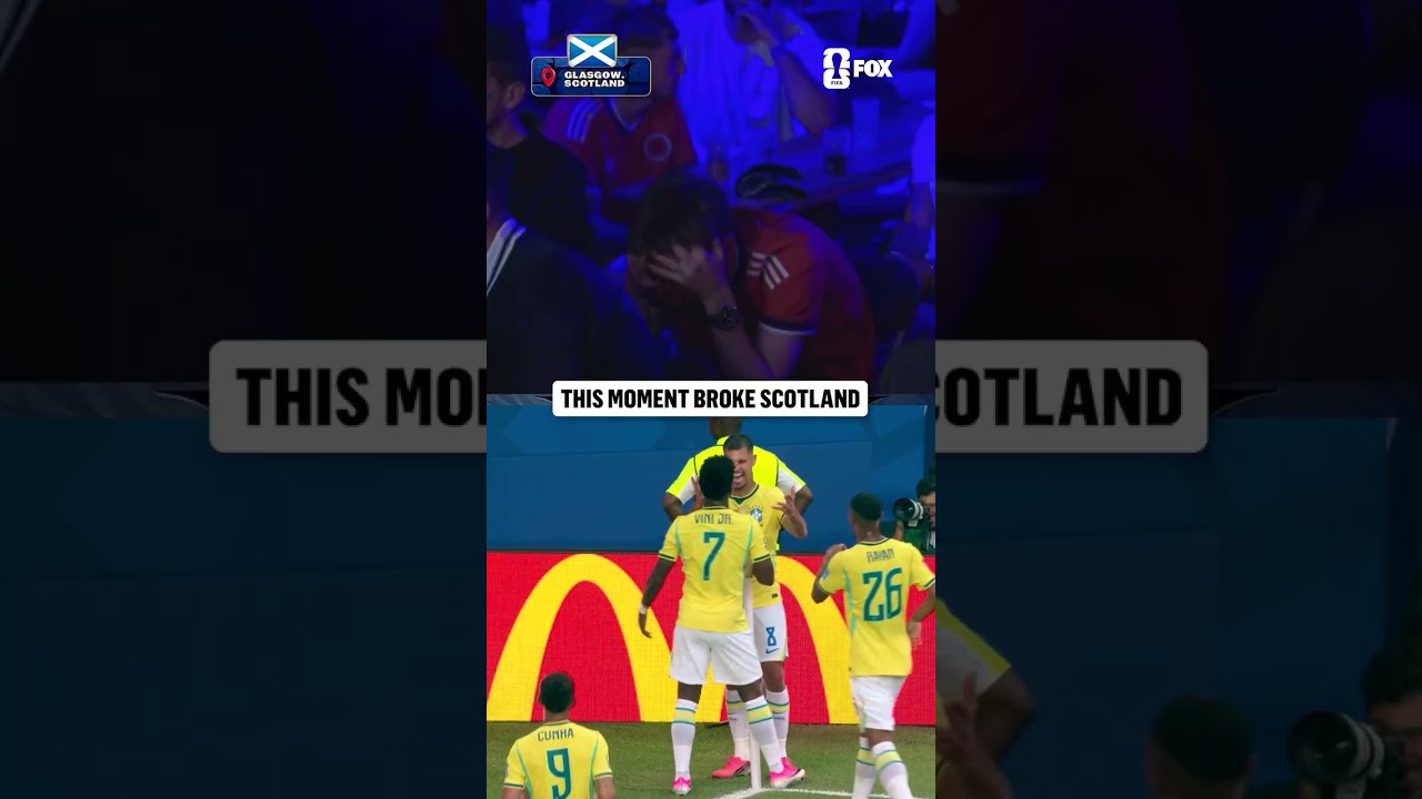 Scotland couldn't believe this goal almost counted