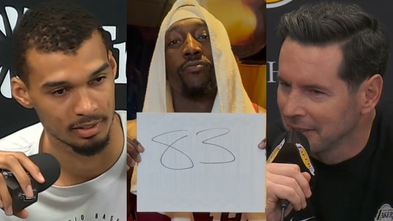 Уэмби и Джей Джей Редик высказали свое мнение о том, что Бэм Адебайо набрал 83 очка 😬