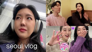 seoul vlog | meeting Wonder Girls Hyerim, New York oppas, pe…