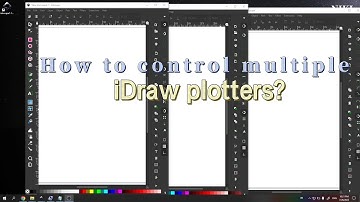 How to use multiple iDraw plotter at the same time