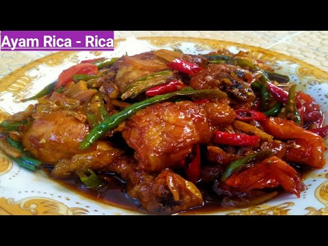 Cara Membuat Ayam Saus Rica Rica