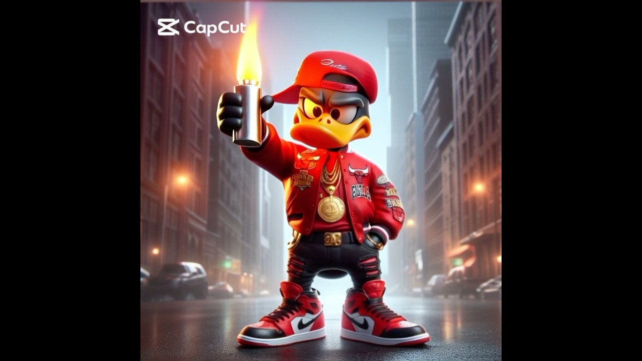 Daffy Duck Blowing Up The Streets