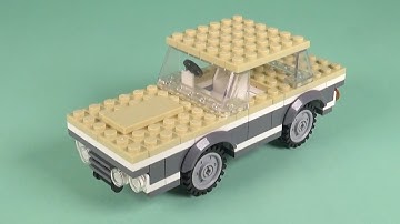 LEGO Car (025) Building Instructions - LEGO Bricks How To Build - DIY